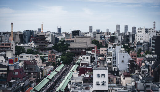 Carl Zeiss Sonnar 55mm/f1.8と巡る浅草